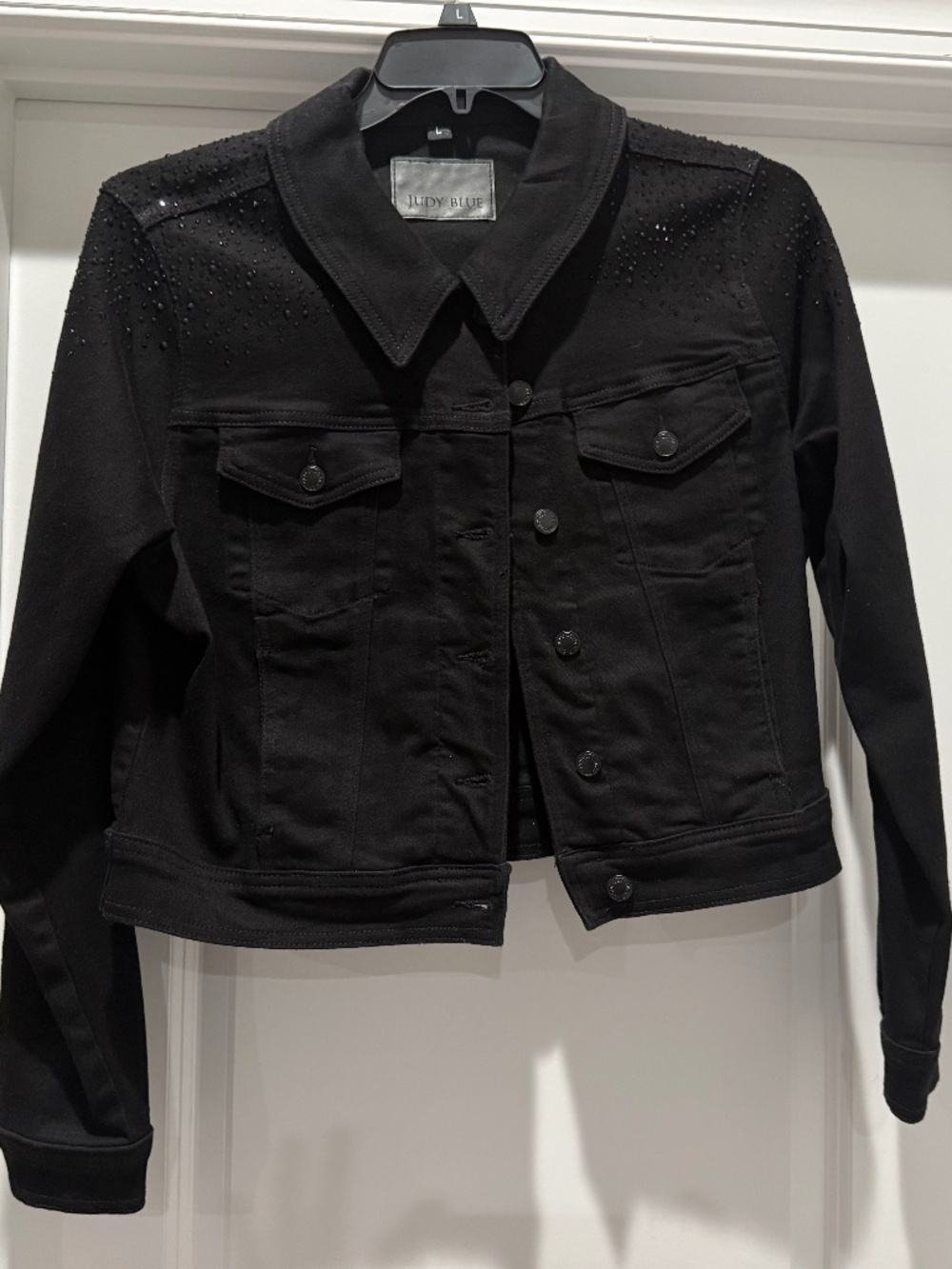 Judy Blue Jean jacket with stones